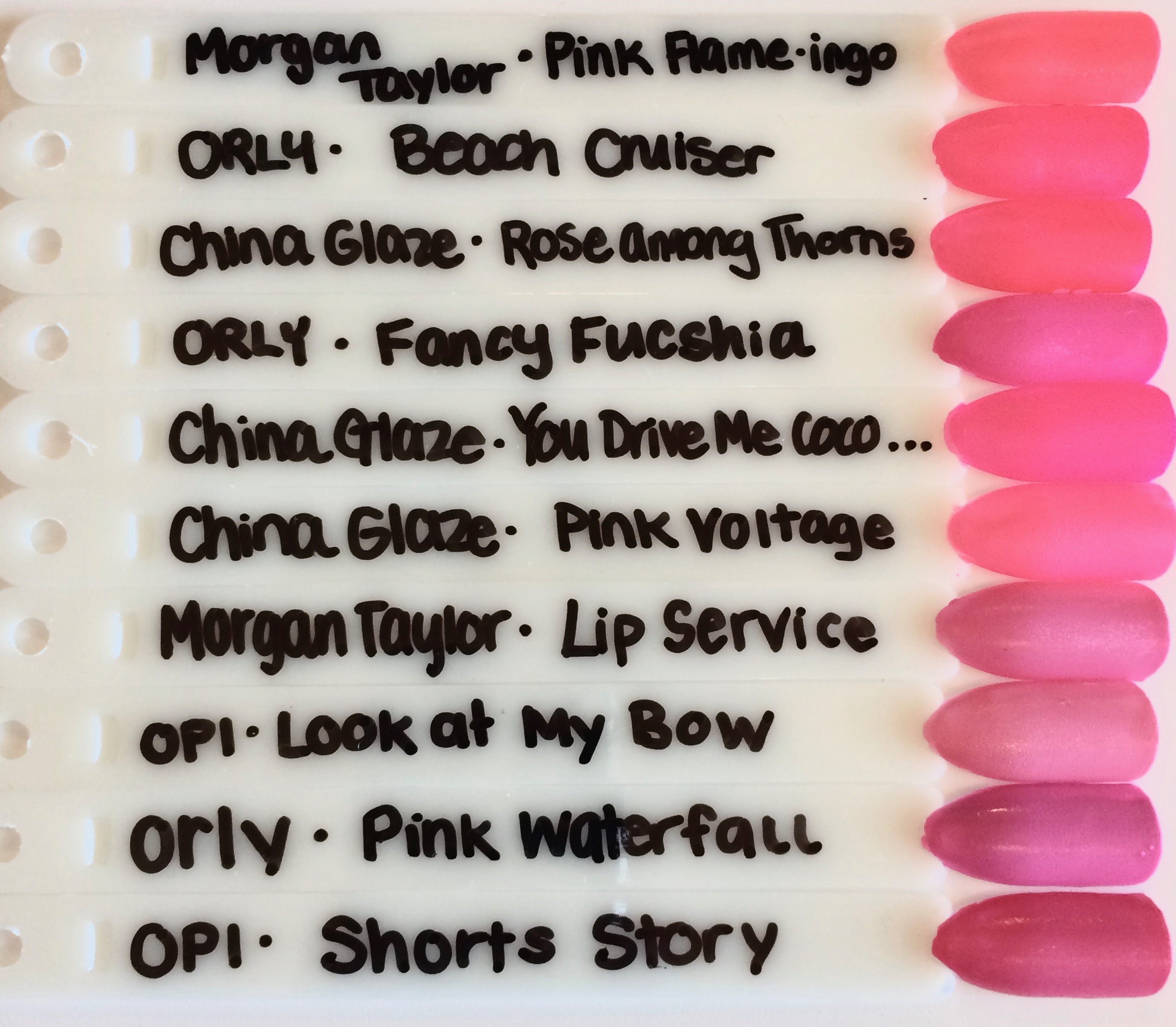 Morgan Taylor: Pink Flame-ingo – TAYLOR DOROTHY