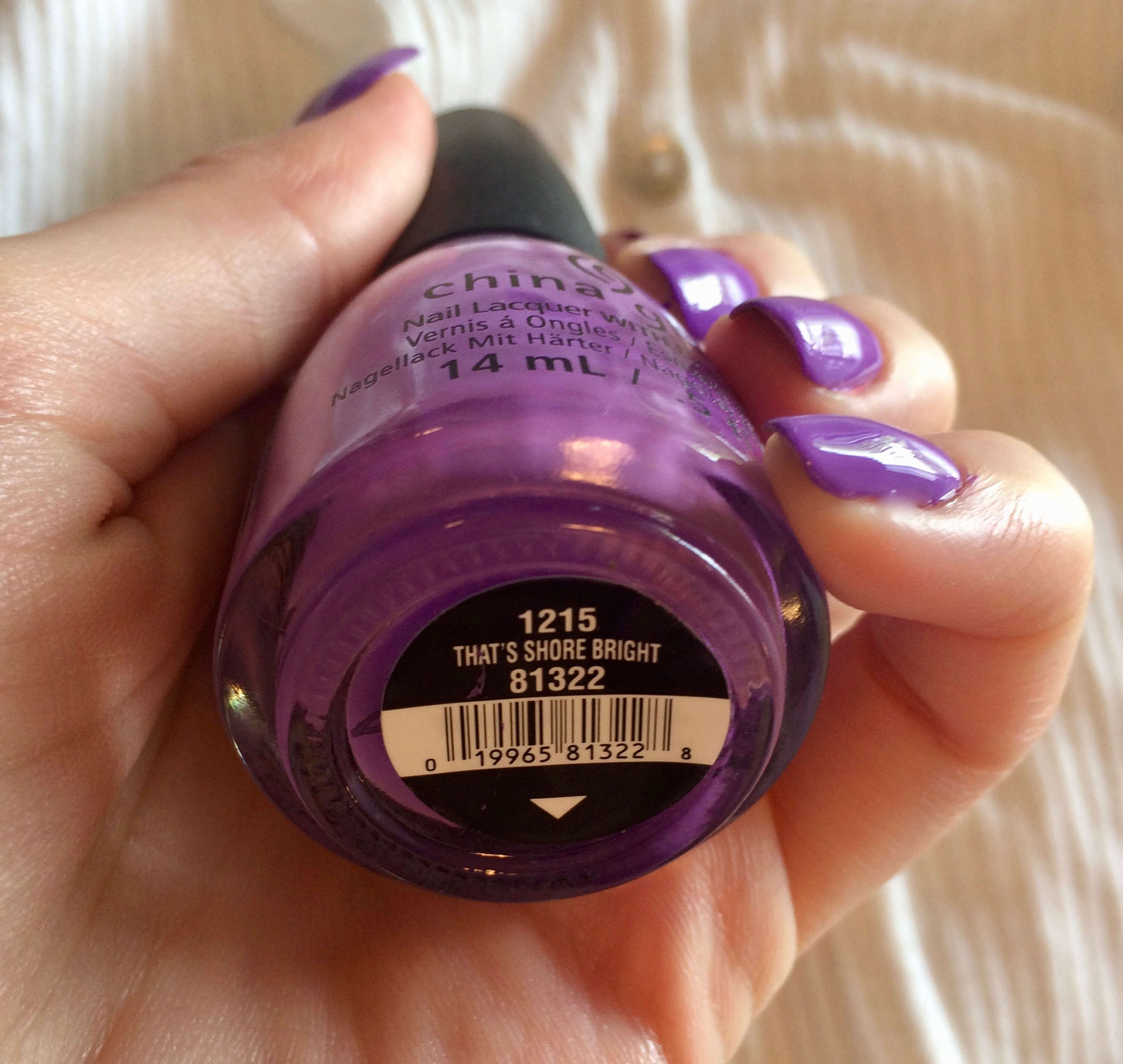 China Glaze: That's Shore Bright! – TAYLOR DOROTHY