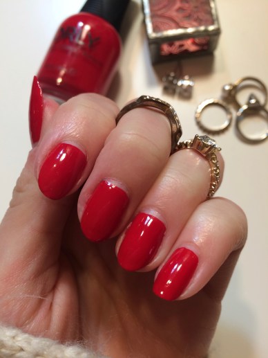 orly haute red review